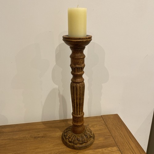 Rustic large solid - rustic, carved