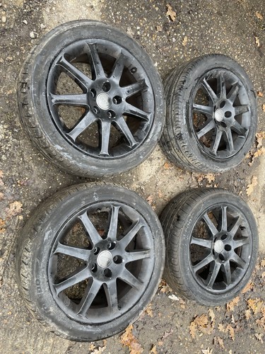 Audi alloy wheels tyres - 17”,