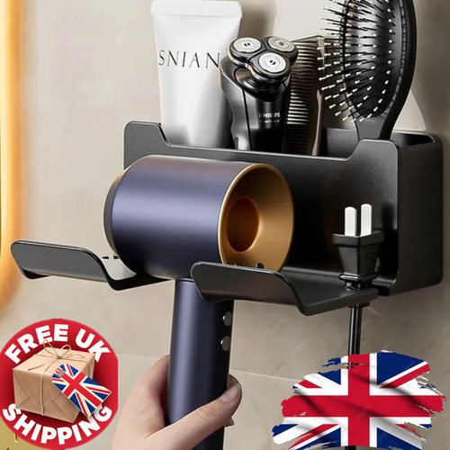 Hair dryer holder wall mounted - dryer,