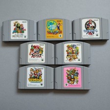 7 x Japanese Nintendo N64 Cart
