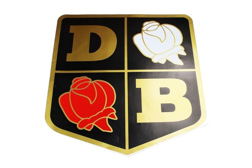 Roses badge decal - badge, type