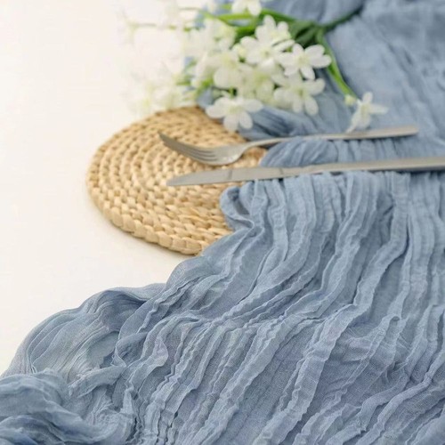 Gauze table runner dinning - runner,