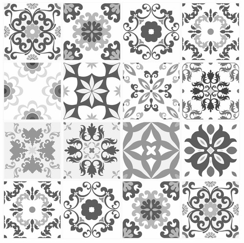 Tile stickers mosaic - tile, transfers