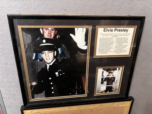 Elvis presley framed - presley, legends