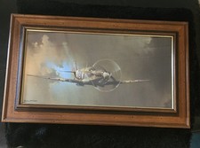 Spitfire Print By Barrie Clark