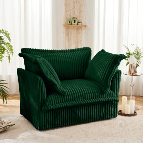 Armchair with big - armchair, back
