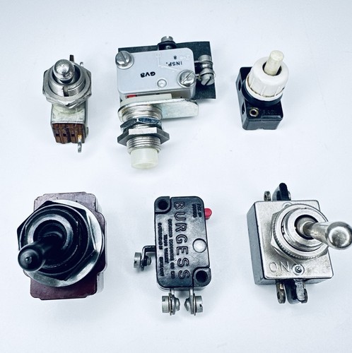Vintage toggle switches - vintage,