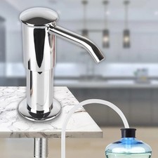 Sink Soap Dispenser Pump for Kitchen with 1.5m Extension Tube Kit Chrome 