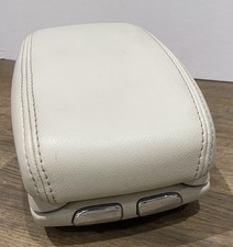 Jaguar X Type Front Centre Arm Rest Trim NED Ivory. Excellent Condition No Issue