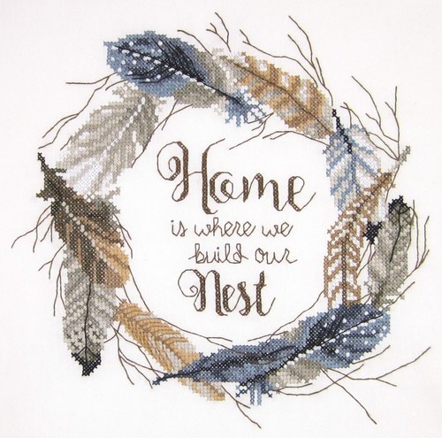 Janlynn build our nest stamped - build,