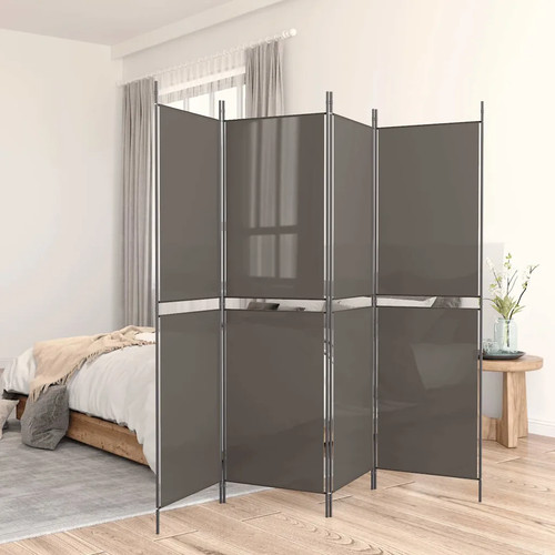 Panel room divider - 4-panel,