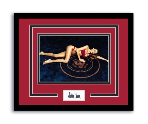 Melania trump autograph - melania,
