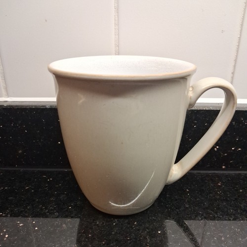 Denby cream linen mug coffee - denby,