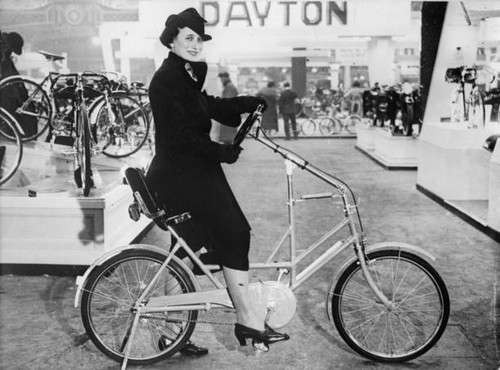 Bicycle with car control - with, a