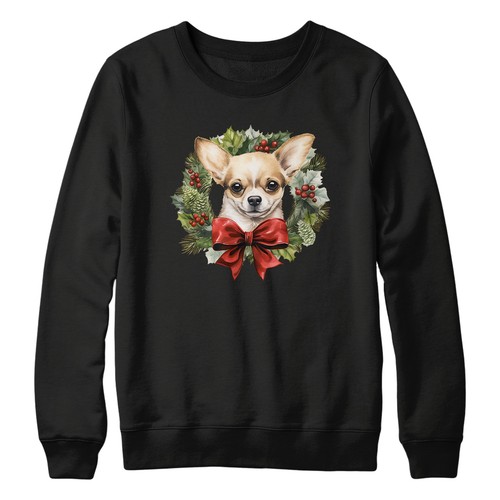 Christmas chihuahua jumper - christmas,