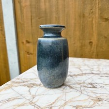 Vintage Scandinavian Pottery Vase Signed Sofia Nilsson Angleholm 1985 Sweden