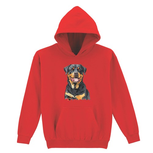 Rottweiler dog animals kids - rottweiler,