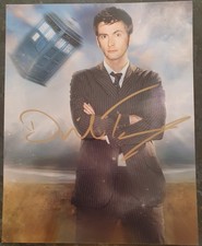 DAVID TENNANT - Signed 10x8