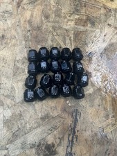 Honda Black Wheel Nuts For Alloy Wheels Only (Pack Of 20) oem ball civic type r 