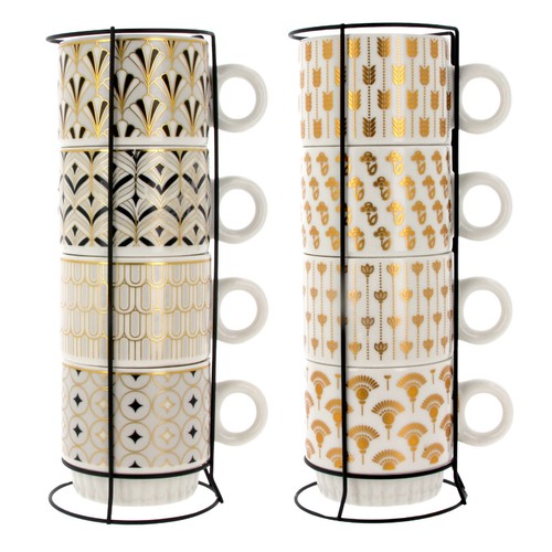 Set stacking mugs - of,