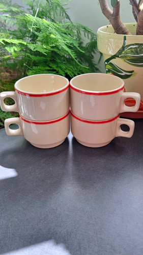 Dudson duraling vintage cups - duraling,
