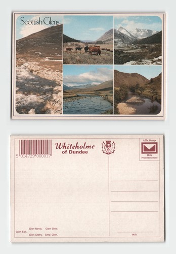 Postcard scottish glens - postcard,