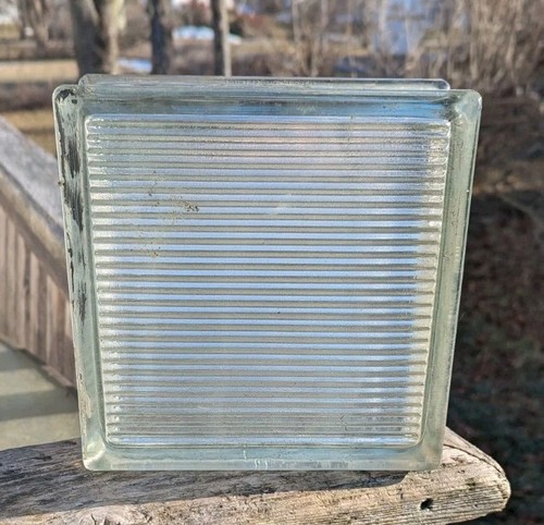 Vintage reclaimed glass blocks - glass,