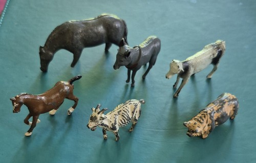 Lead animal figures 2 - lead,