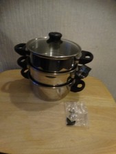 3 Tier Stainless Steel Steamer
