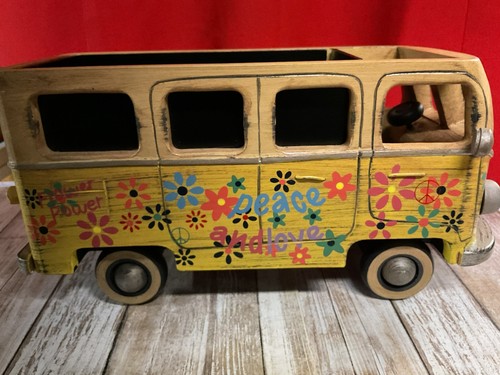 Yellow wooden style - wooden, vw