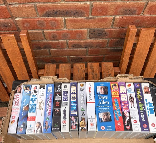 Vhs comedy video collection - vhs,