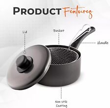 Chip Pan with Basket Deep Fat