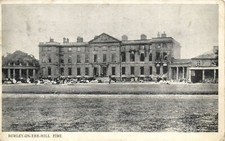 PC FIRE DISASTER BURLEY-ON-THE-HILL LEICESTERSHIRE ENGLAND VINTAGE PC (u8086)