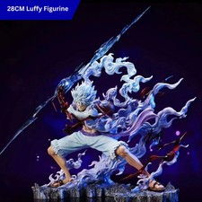 One Piece Figure Gear 5 Luffy Sun God Nika Action PVC Statue Collectible