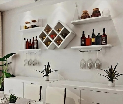 Piece wall mounted set wine - 5,