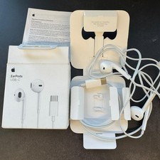 Genuine Apple USB-C Wired Headphones Earphones EarPods For iPhone 17 - MTJY3ZM/A