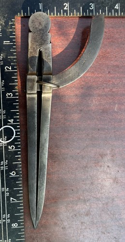 Vintage wing dividers compass - vintage,