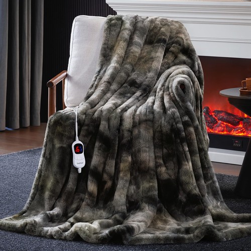 Heated blanket electric - heated,