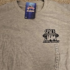 Space Jam New Legacy Bugs Bunny Graphic T Shirt XL  Grey NEW