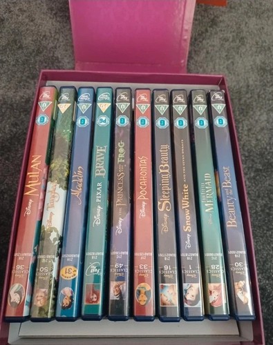 Disney princess dvd - disney, 10