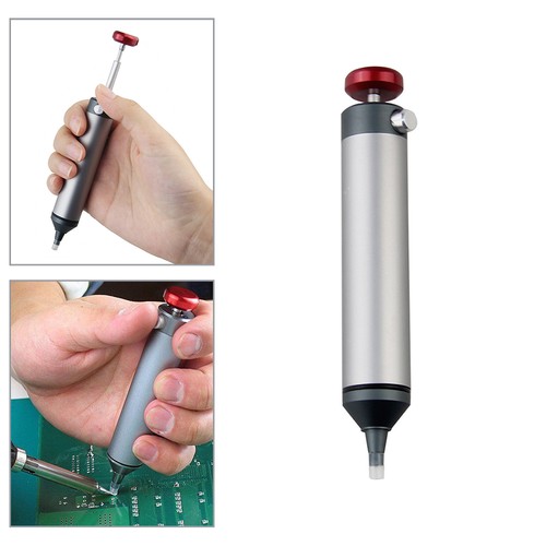 Silicone tip solder sucker - solder,