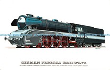 R440088 German Federal Railways Oil Fired Heavy Express Locomotive No 10001 Buil