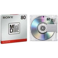 Sony md80 blank minidisc - sony,