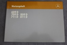 Mercedes Benz T2 Bus 609 D to 811 D Maintenance Booklet Service Book" NO ENTRIES"