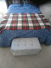 VTG CONNEMARA 1005 PURE WOOL FRINGED TARTAN RUG/BLANKET PLEASE READ DESCRIPTION