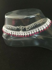 Diamante anklet ankle - anklet, chain