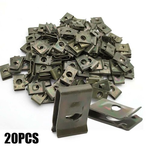 20x metal type clips car - 20x,