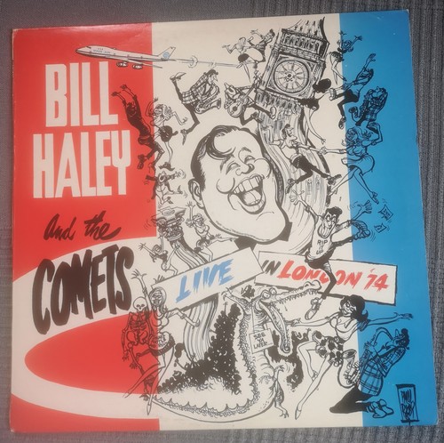 Bill haley live london lp - bill,