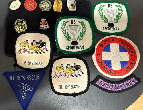 Boys brigade pin - boys,