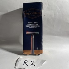 King C. Gillette Double Edge Safety Razor - Stainless Steel Germany sealed 